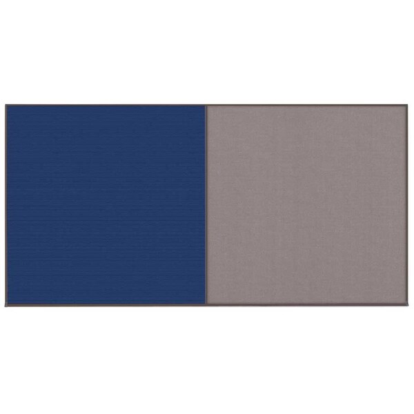 Enclosed Corkboard, 1 Door, 72"x36", 4" Fra